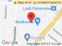 mapa - Łódź