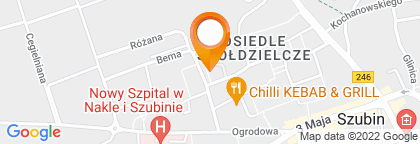 mapa - Szubin