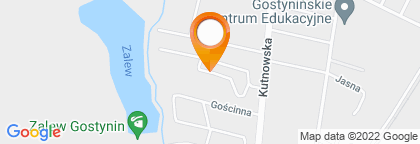 mapa - Gostynin