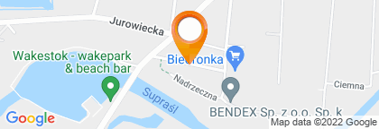 mapa - Wasilków