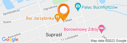 mapa - Supraśl