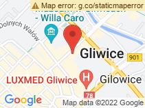 mapa - Gliwice