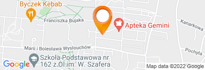 mapa - Kraków