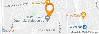 mapa - Warszawa