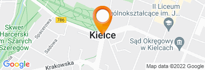 mapa - Kielce