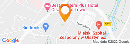 mapa - Olsztyn