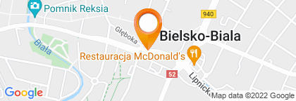 mapa - Bielsko-Biała