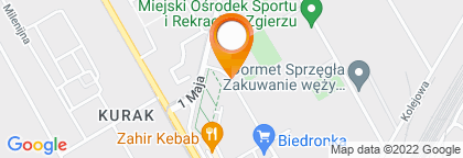 mapa - Zgierz