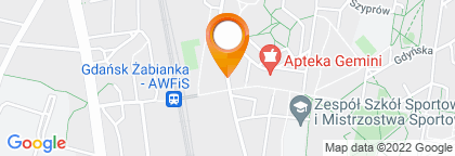 mapa - Gdańsk