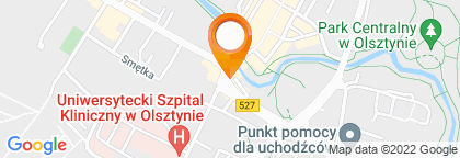 mapa - Olsztyn