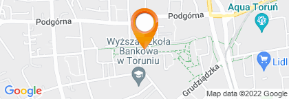 mapa - Toruń