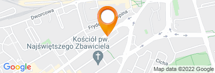 mapa - Zielona Góra