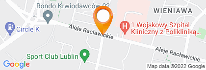 mapa - Lublin