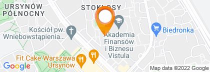 mapa - Warszawa