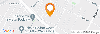 mapa - Warszawa