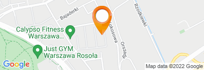 mapa - Warszawa