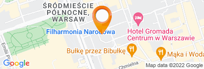 mapa - Warszawa