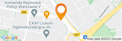 mapa - Warszawa