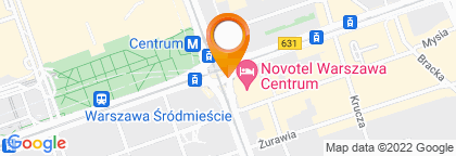 mapa - Warszawa