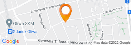mapa - Gdańsk