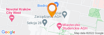 mapa - Kraków