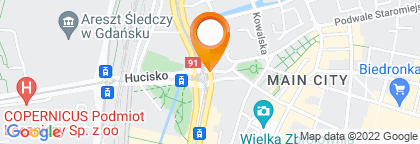 mapa - Gdańsk
