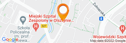 mapa - Olsztyn