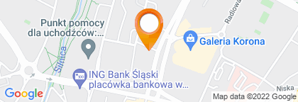 mapa - Kielce