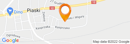 mapa - Chruszczobród-Piaski