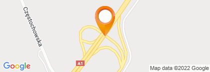 mapa - Częstochowa