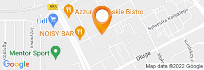 mapa - Toruń