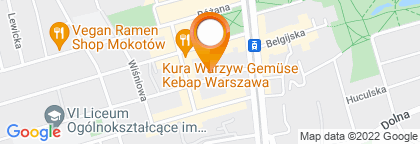 mapa - Warszawa