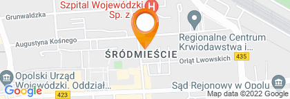 mapa - Opole