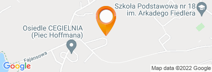 mapa - Zielona Góra