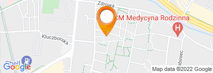 mapa - Kraków