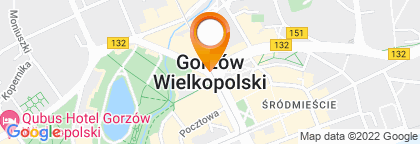 mapa - Gorzów Wielkopolski