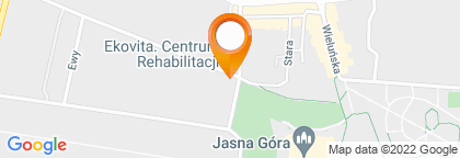 mapa - Częstochowa
