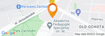mapa - Warszawa
