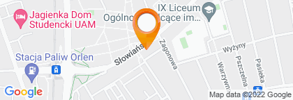 mapa - Poznań