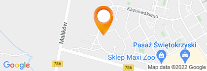 mapa - Kielce