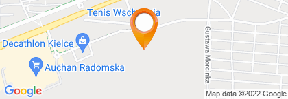 mapa - Kielce