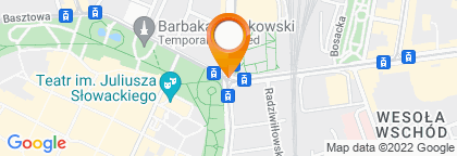 mapa - Kraków