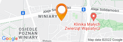 mapa - Poznań