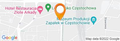 mapa - Częstochowa